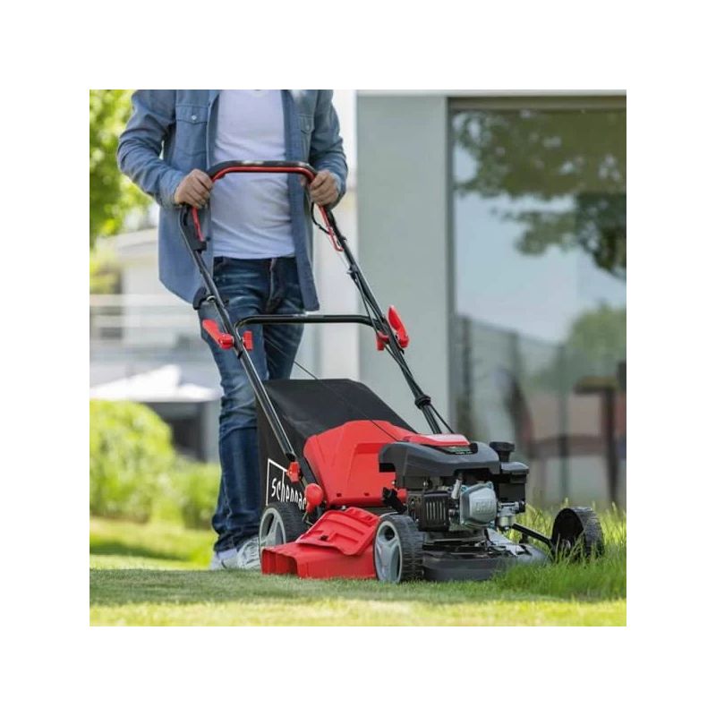 Benzīna zāles pļāvējs pašgājējs Scheppach MS161-46, 46 cm