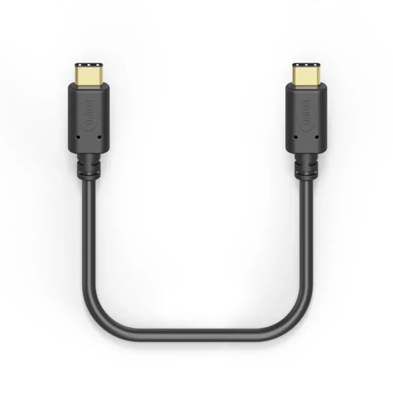 Hama 00201591 Charging Cable, USB-C - USB-C 1.5m black