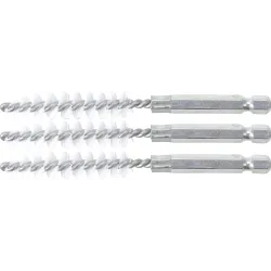 Nylon Brush - 10 mm - 6.3 mm ,1-4, Drive - 3 pcs.