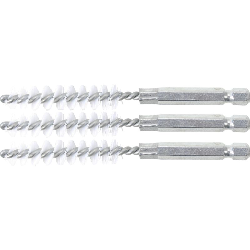 3078-10-N Neilona birste 10 mm 6,3 mm ,1-4, piedziņa 3 gab