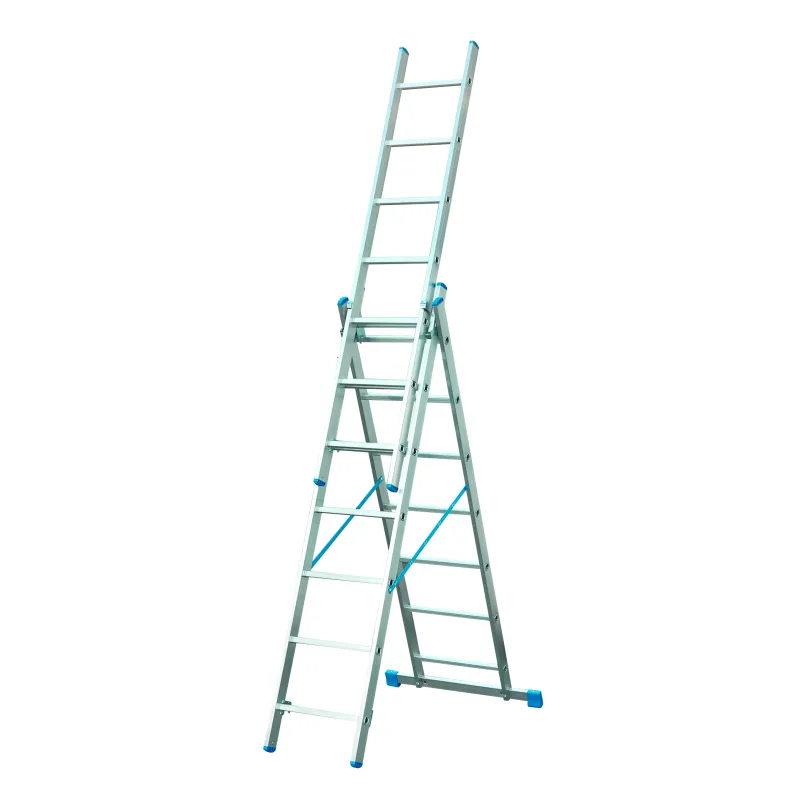 Kāpnes alumīnija VHR3x 7 pak. garums 3.99m ,3x1.9m, Elkop