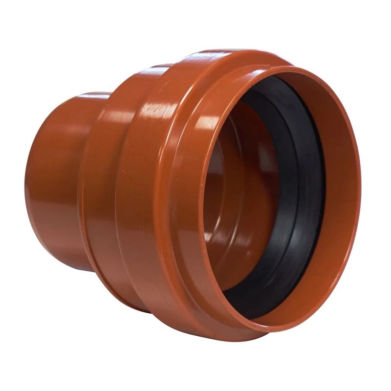 Savienojums ar betona cauruli āra kanalizācijai Magnaplast, 110 mm x 138 mm