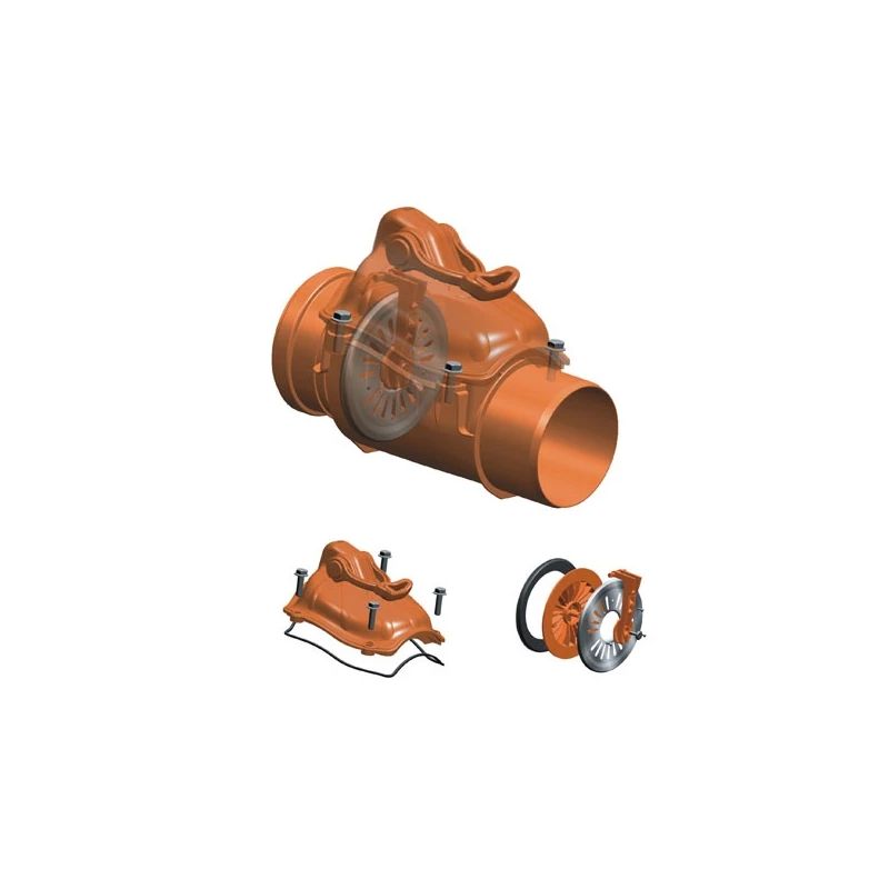 Pretvārsts ārējais d110 pvc