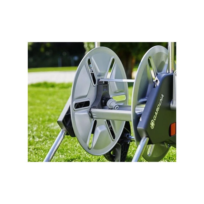 Ratiņi aquaroll+šļūtene 13mm-20m classic