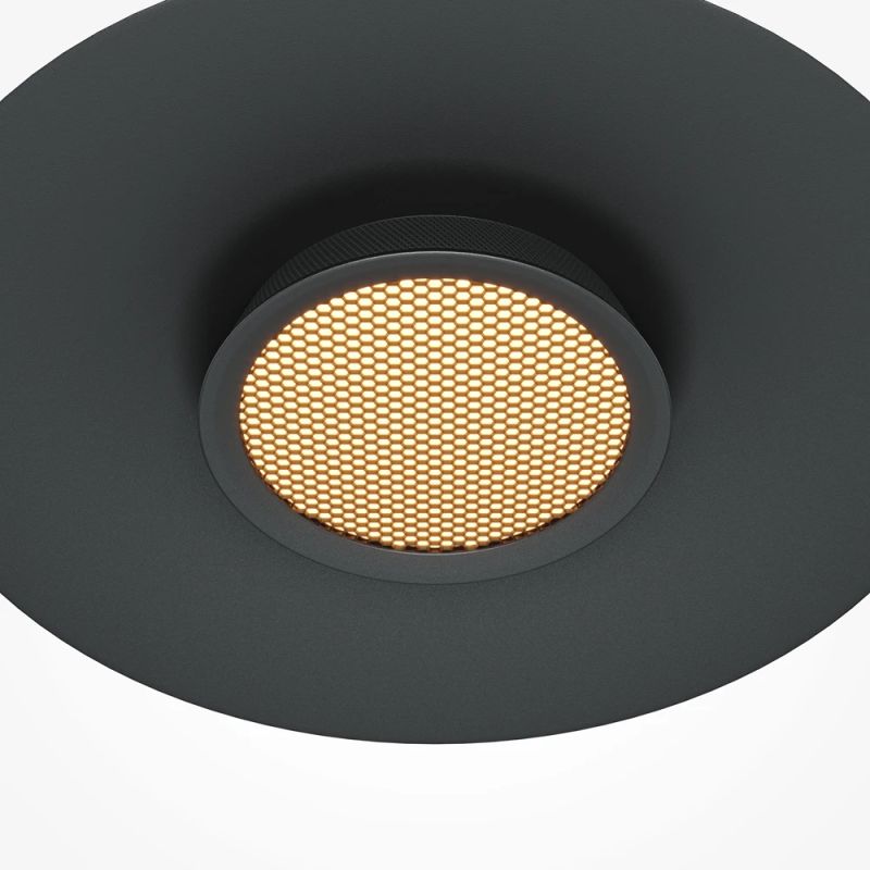 Lampa griestu maytoni el 12w 3k melna