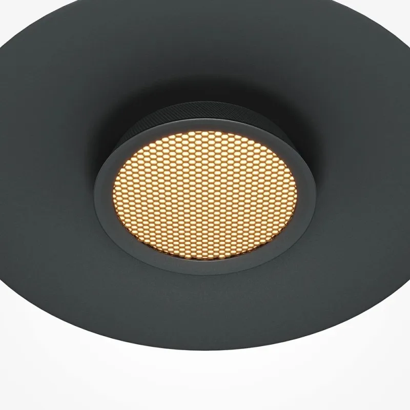 Lampa griestu maytoni el 12w 3k melna