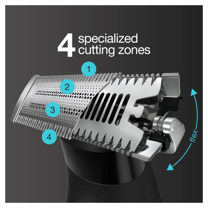 XT3100 Braun Series X bārdas trimmeris, elektriskais skuveklis un trimmeris vīrieša