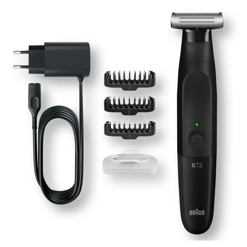 XT3100 Braun Series X bārdas trimmeris, elektriskais skuveklis un trimmeris vīrieša
