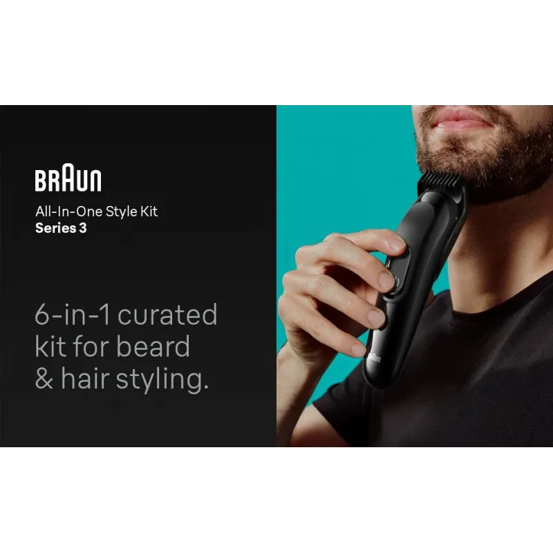 MGK3410 Braun Trimmeru Komplekts Viss Vienā 6in1