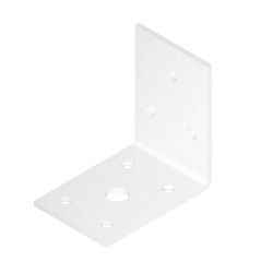 Stūra lenki 50x50x35x2.0 balts