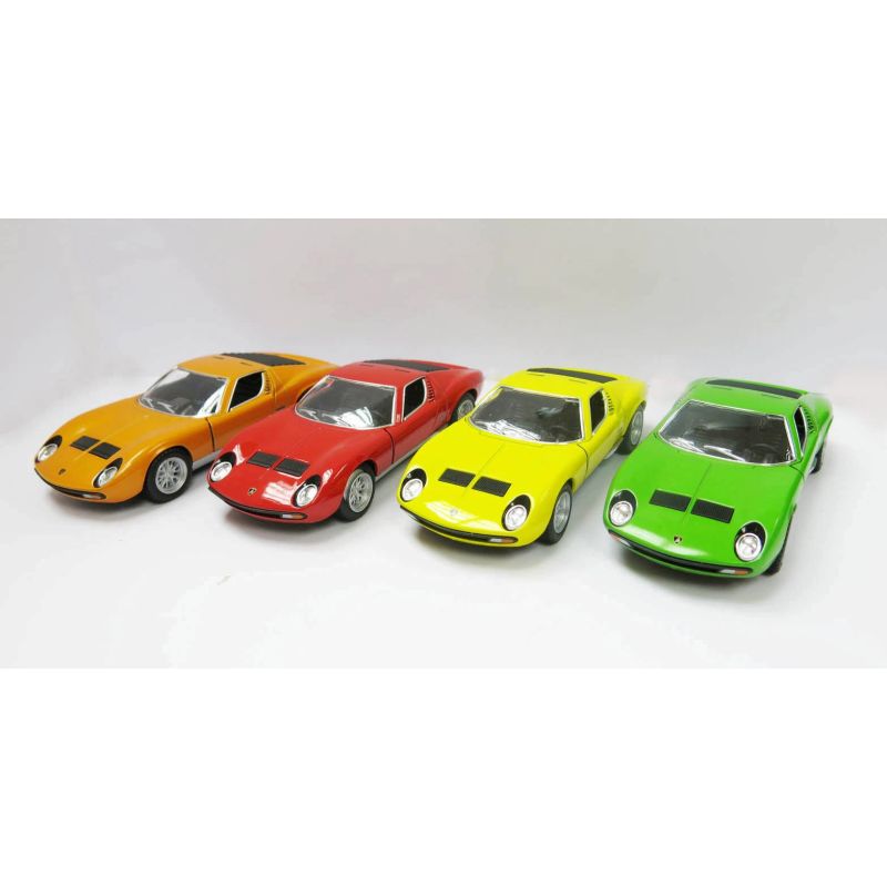 KINSMART Die-Cast modelis 1971 Lamborghini Miura, izmērs 1:38