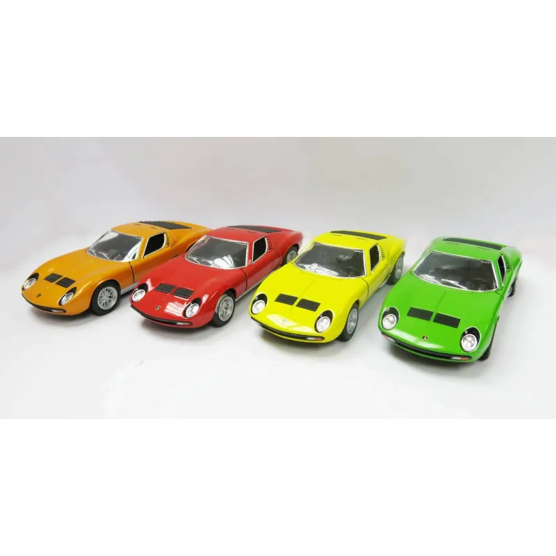 KINSMART Die-Cast modelis 1971 Lamborghini Miura, izmērs 1:38