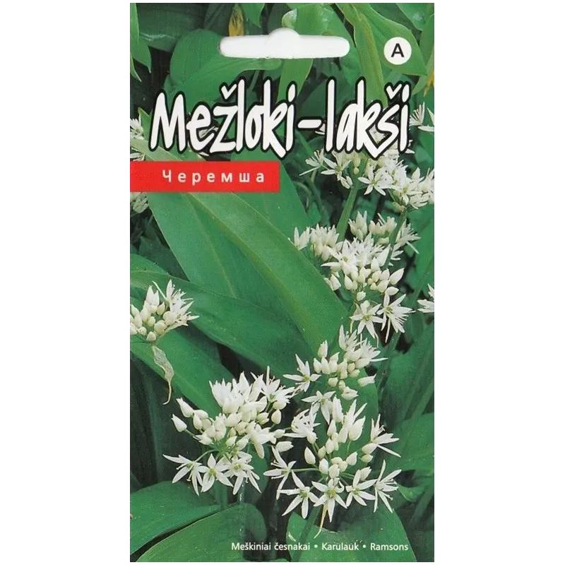 Sēklas Kurzemes sēklas maurloki Ramsons, 3 g