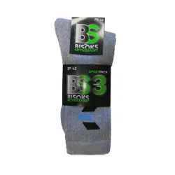 Спортивные носки Bisoks Sport 11011K, серый цв., 39-42, 3 шт.