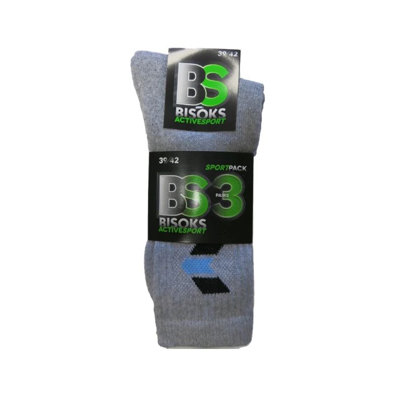 Zeķes vīr. bisoks 11011k sporta 3 pāri