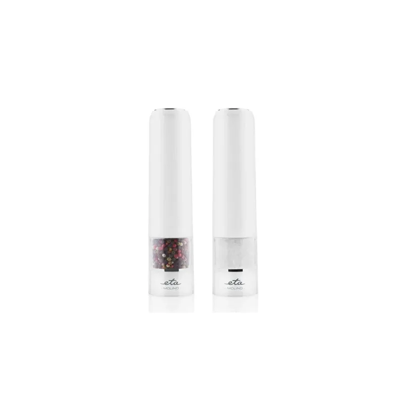 ETA - Salt And Pepper Mill - Molino ETA092890000 - Electric - Housing material Plastic - AAA - White