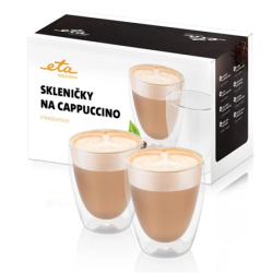 Krūzītes cappucino 240ml 2gab