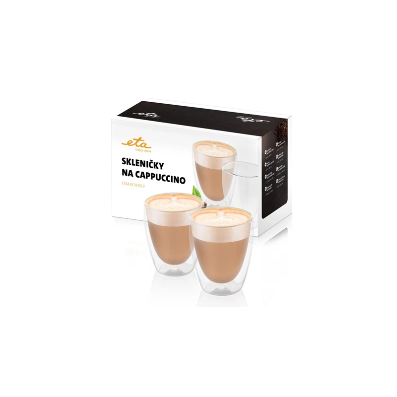 Krūzītes cappucino 240ml 2gab