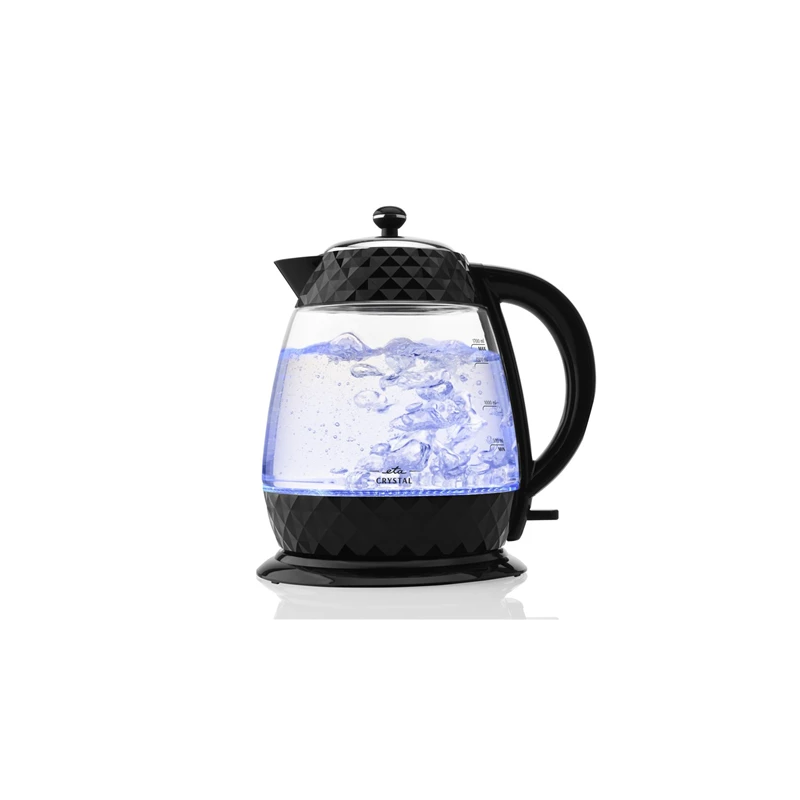 Tējkanna crystal eta315490000 1.5l melna