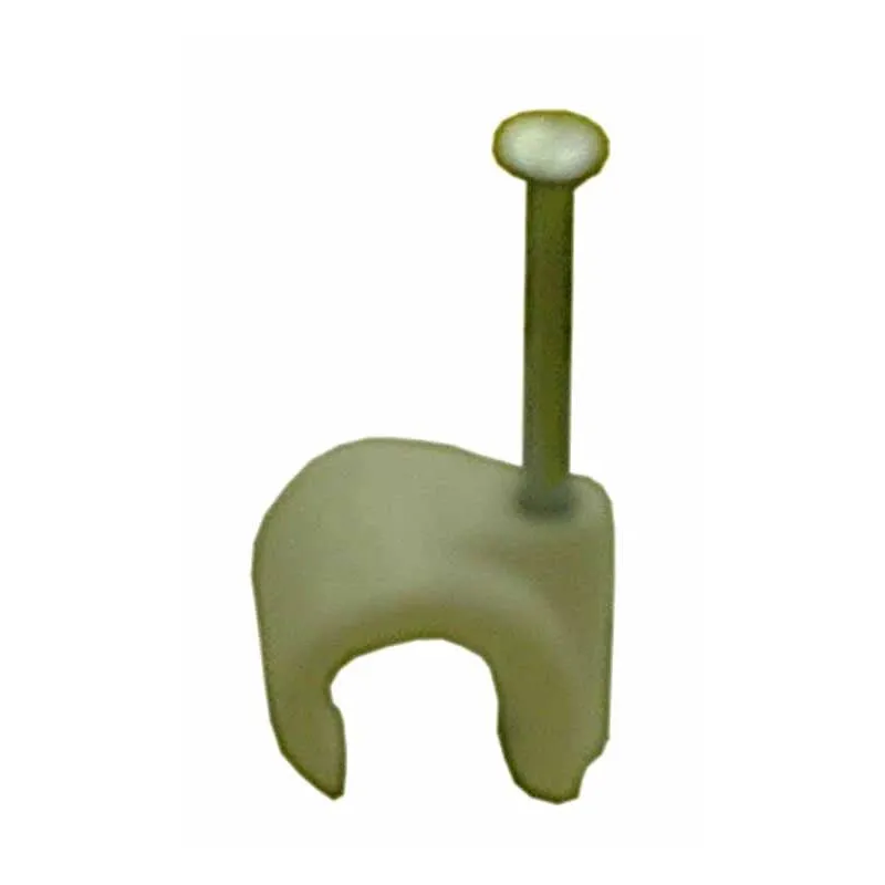 Kabeļu turētājs Baltplast, 8 - 12 mm, balta krās., 25 gab.