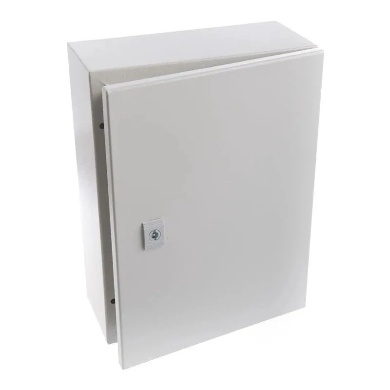 Sadales kaste Tibox, virsapmetuma, IP66, pelēka krās.