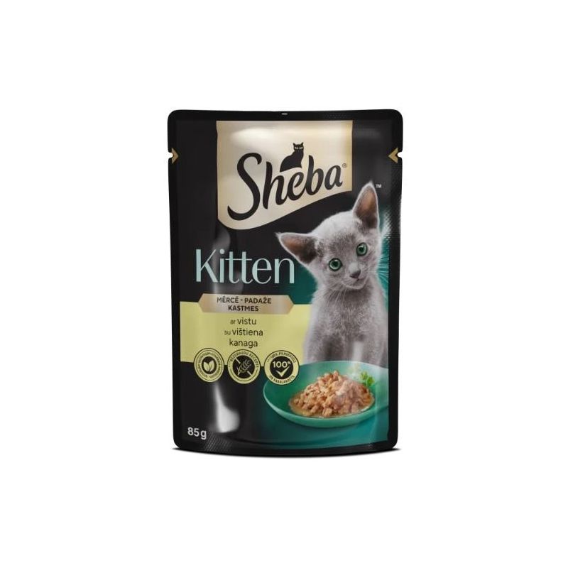 Barība kons.kaķ.sheba vista mērcē 85g