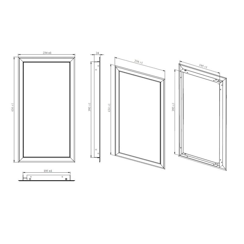 Durtiņas revīzijas 200x400