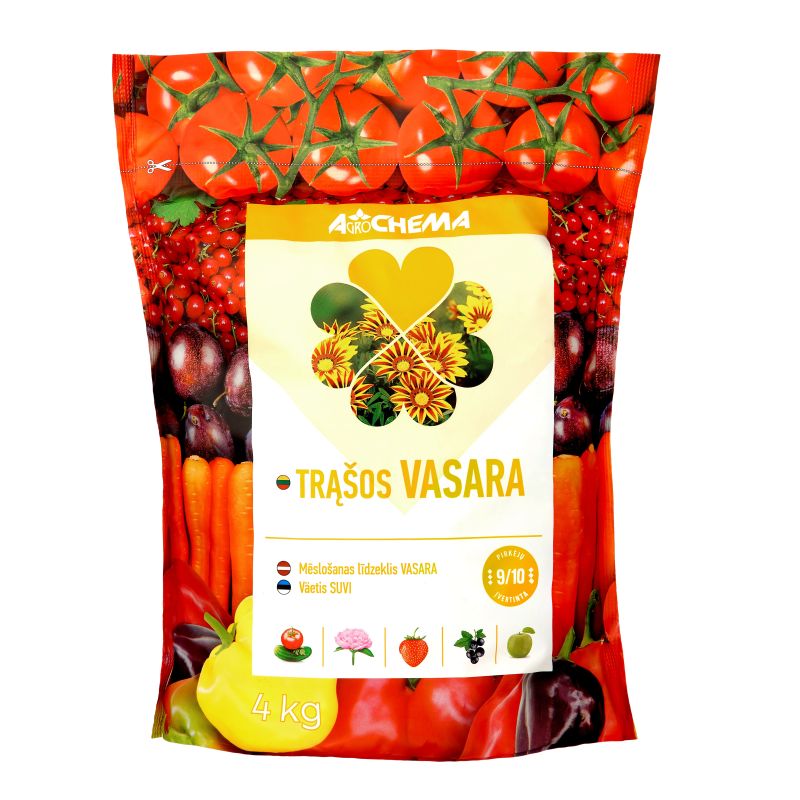 Mēslojums vasaras ar mikroelementiem 4kg
