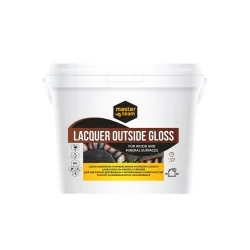 Laka, spīdīga Master Team Lacquer Outside, 1 l, Zeltaina