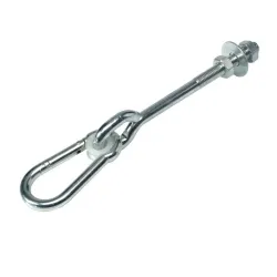 Āķis 477201300084, pelēka krās., 20 cm x 1.2 cm