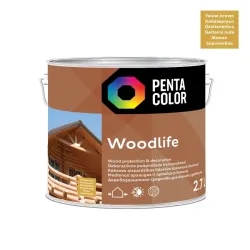 Puidu immutusvahend Pentacolor Woodlife, kollakas v.-varsakabi v., 2.7 l