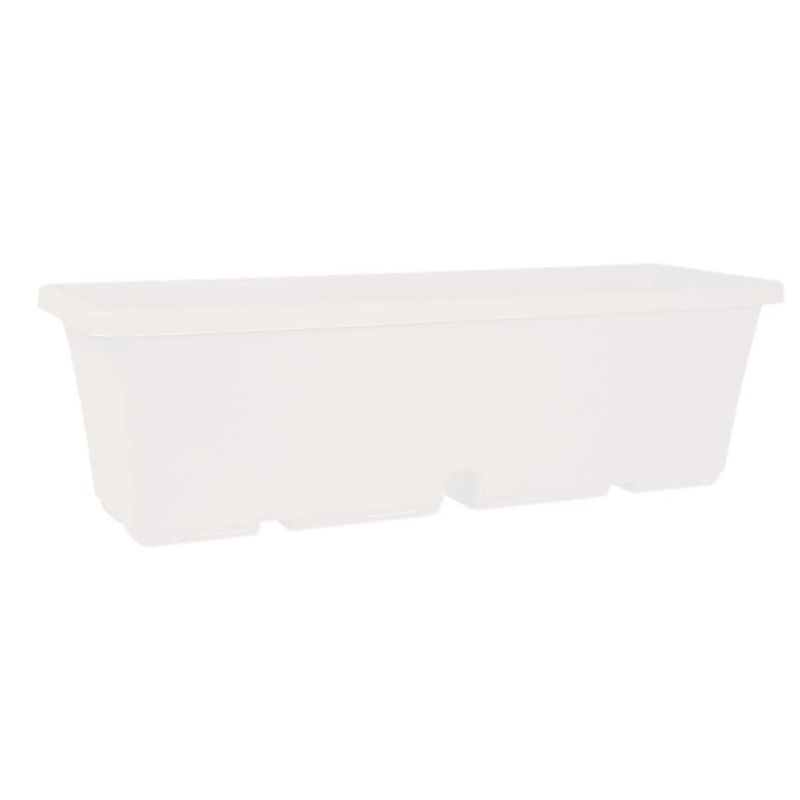 Plastm. puķu pods tbtisb40-110 d40 balts