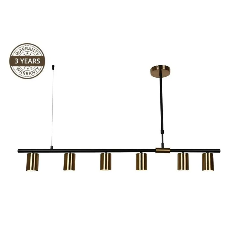 Lampa karināms Domoletti Cardiff AP-9708-06-7691, GU10, 6 x 50 W