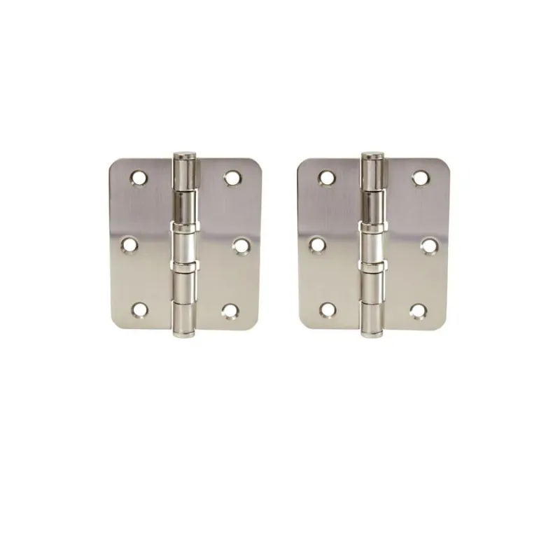 Eņģes durvīm Haushalt JHR3530-2BB_FH_SN, 7.5 cm, 0.25 cm, niķeļa