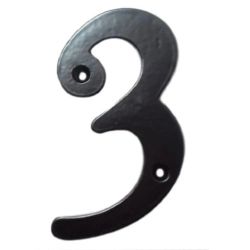 Numurs 3 gb-2531_3 105x65 mm melns
