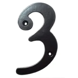 Numurs 3 gb-2531_3 105x65 mm melns