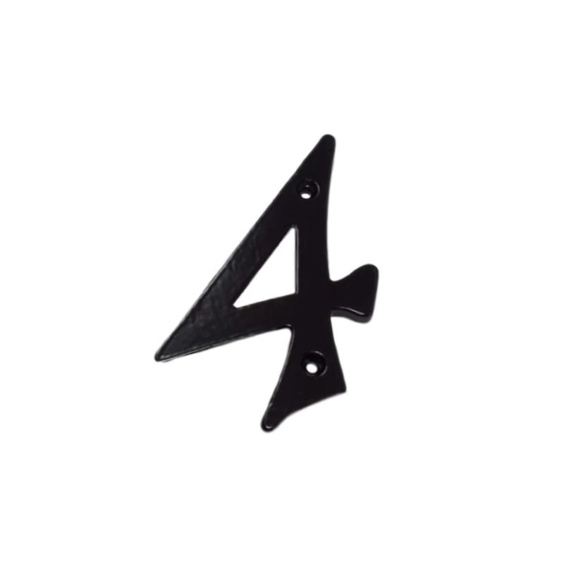 Numurs 4 gb-2531_4 105x75mm melns