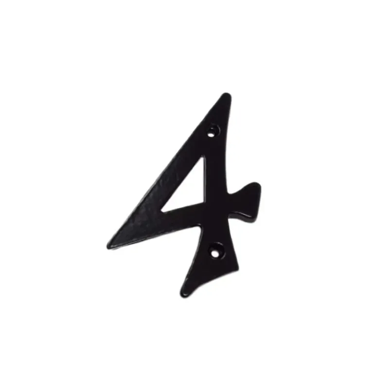 Numurs 4 gb-2531_4 105x75mm melns