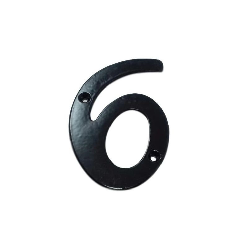 Numurs 6 gb-2531_6 105x65mm melns