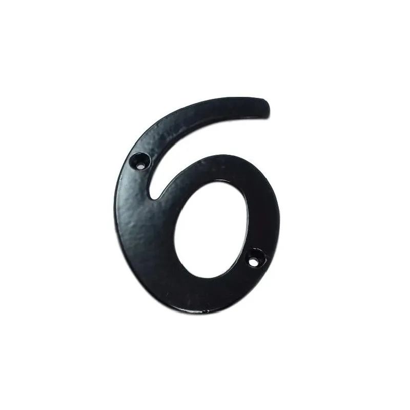 Numurs 6 gb-2531_6 105x65mm melns
