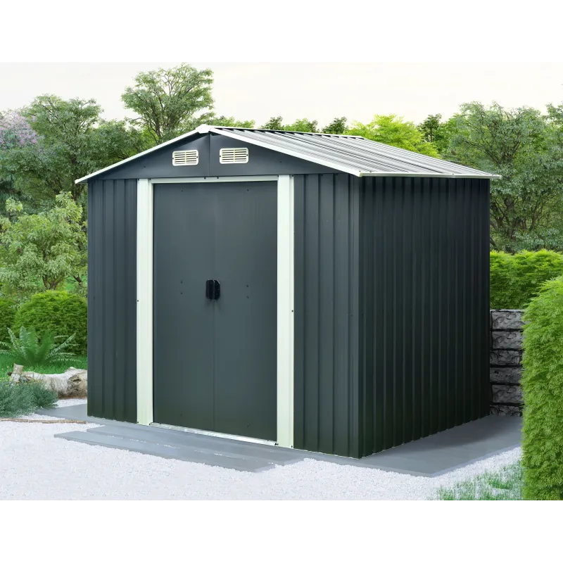 Dārza šķūnis SD-X0608-H170, 162 cm x 226 cm x 172 cm, 8559 l