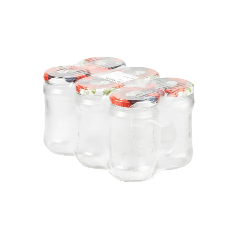 Burka Okko TO-315-1, 66 mm, 0.315 l, caurspīdīga krās., 6 gab.