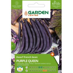Sēklas dārz pupiņas krūmu purple queen8g