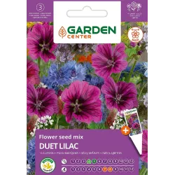 Sėklos Garden Center gėlių mišinys DUET LILAC, 1 g