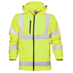 Vējjaka hi-viz ref501 dzeltena m