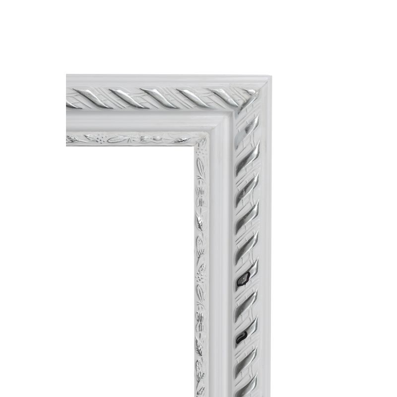 Spogulis amra 80x60x2.7 cm sudrabs