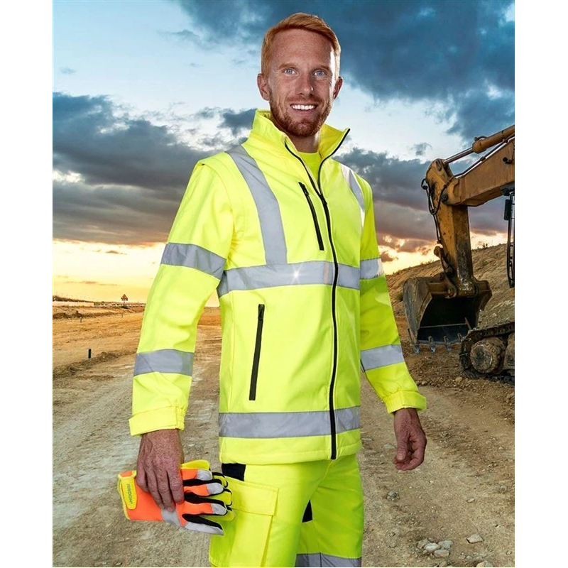 Vējjaka hi-viz ref501 dzelt l