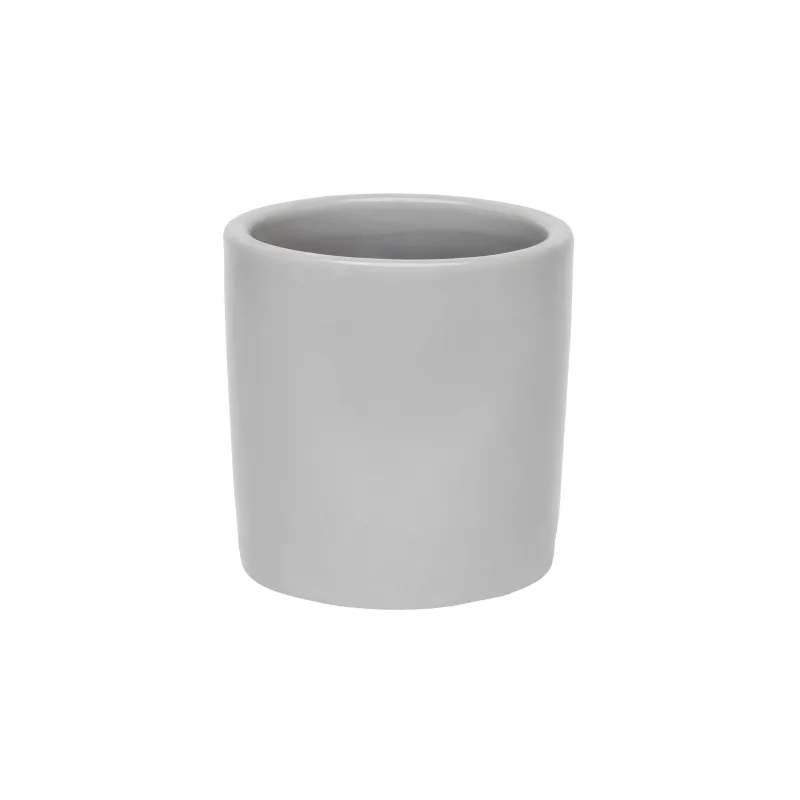 Puķu pods Domoletti GG.6694.018 CL.GI.166, keramika-māls, pelēka