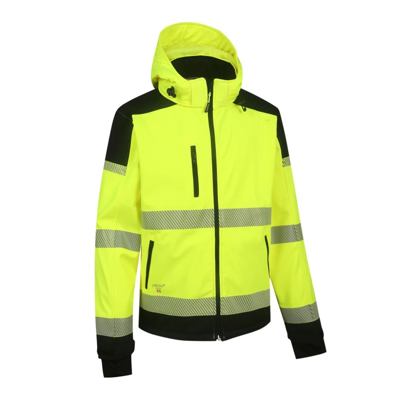 Jaka softshell palermo dzelt-melna xl