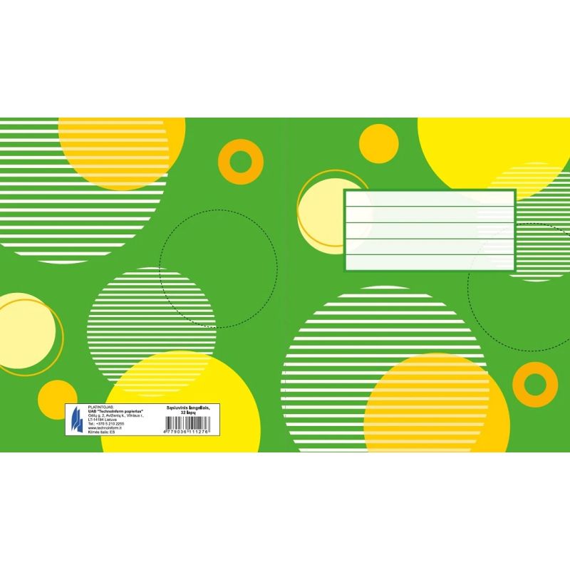 Rūtiņu burtnīca a5 32 lp. 70gsm